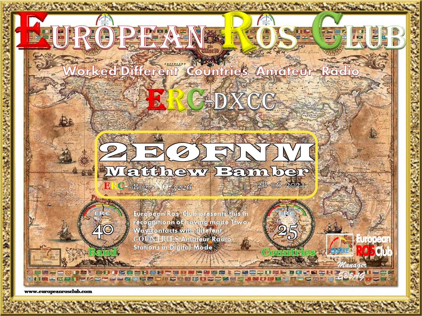 M6CEB & 2E0FNM