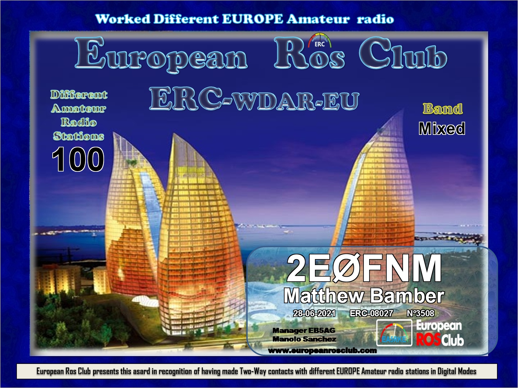 M6CEB & 2E0FNM