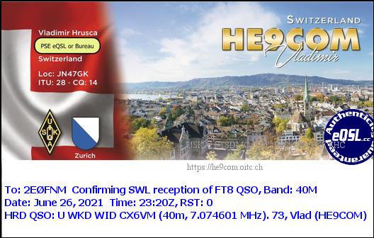 M6CEB & 2E0FNM