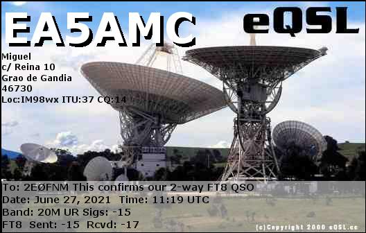 M6CEB & 2E0FNM