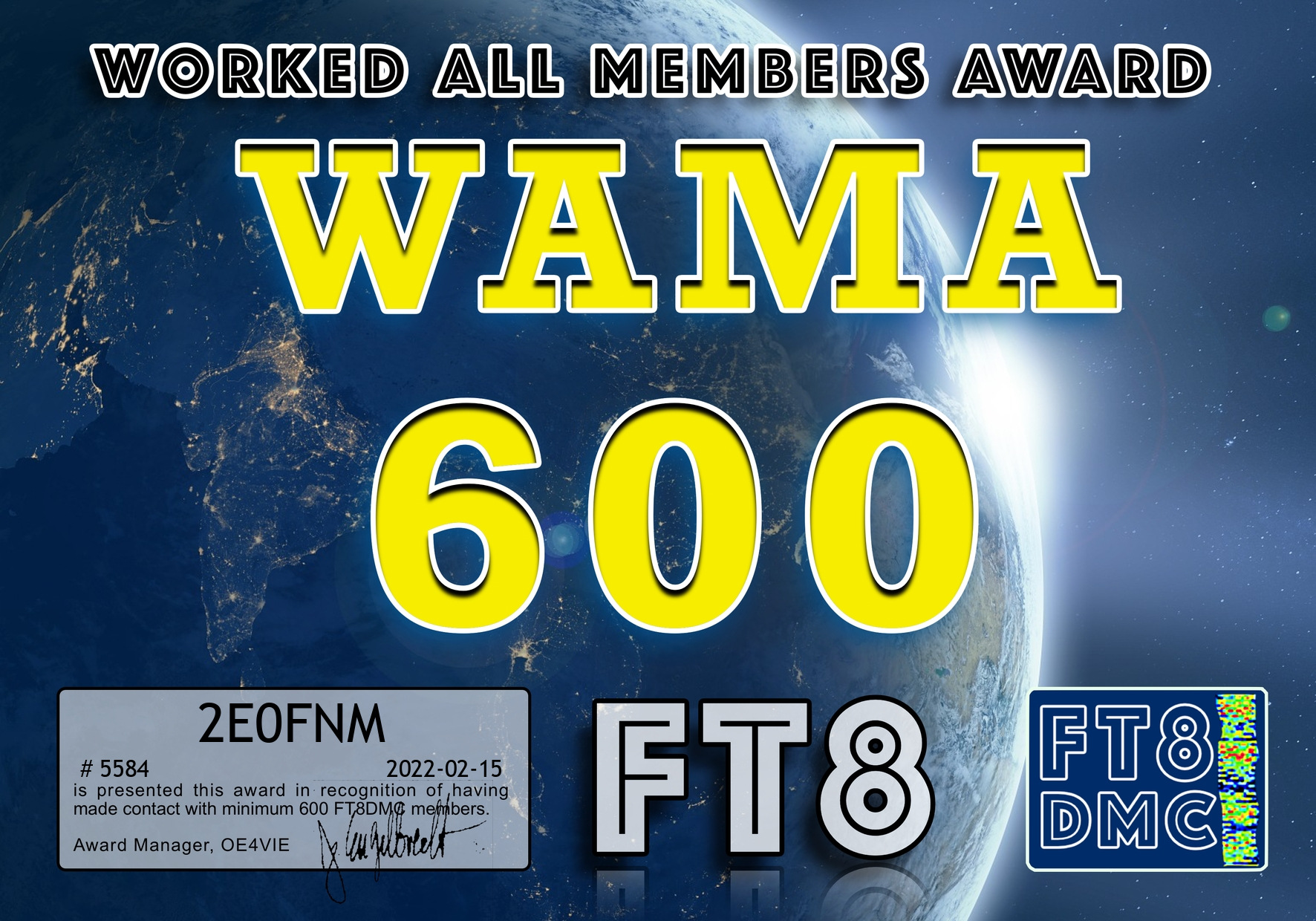 M6CEB & 2E0FNM