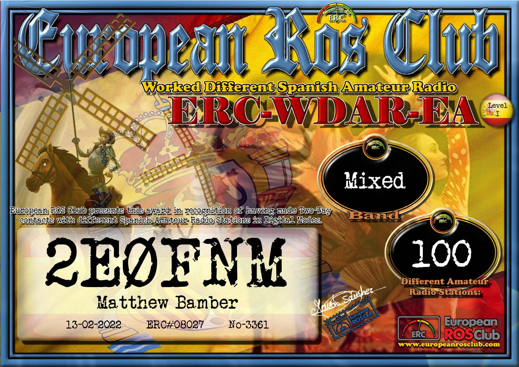 M6CEB & 2E0FNM