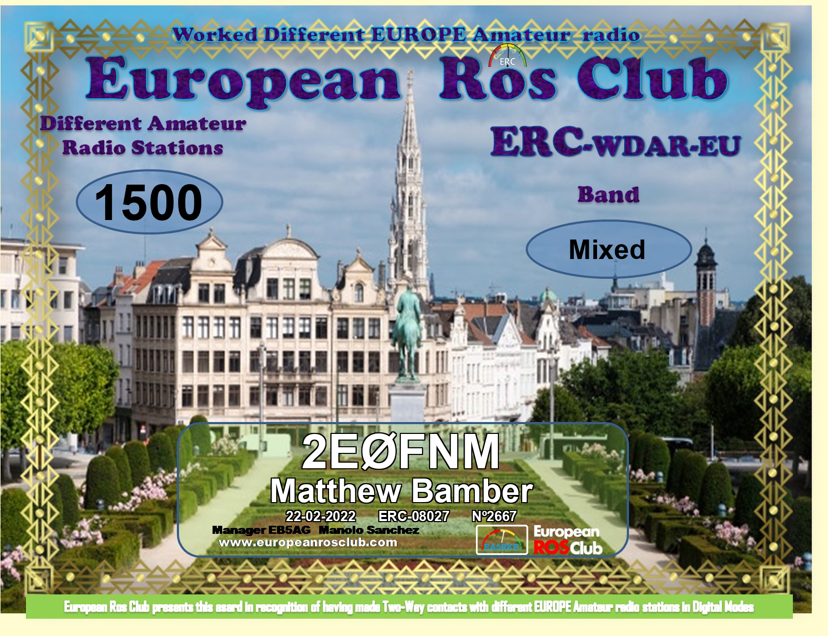 M6CEB & 2E0FNM