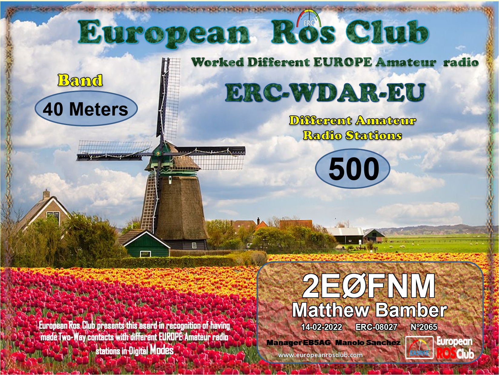 M6CEB & 2E0FNM