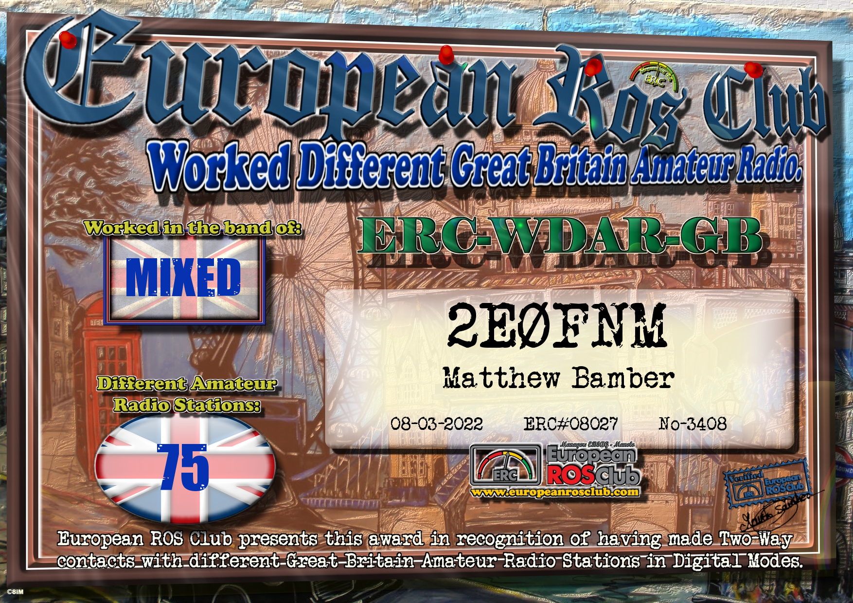 M6CEB & 2E0FNM