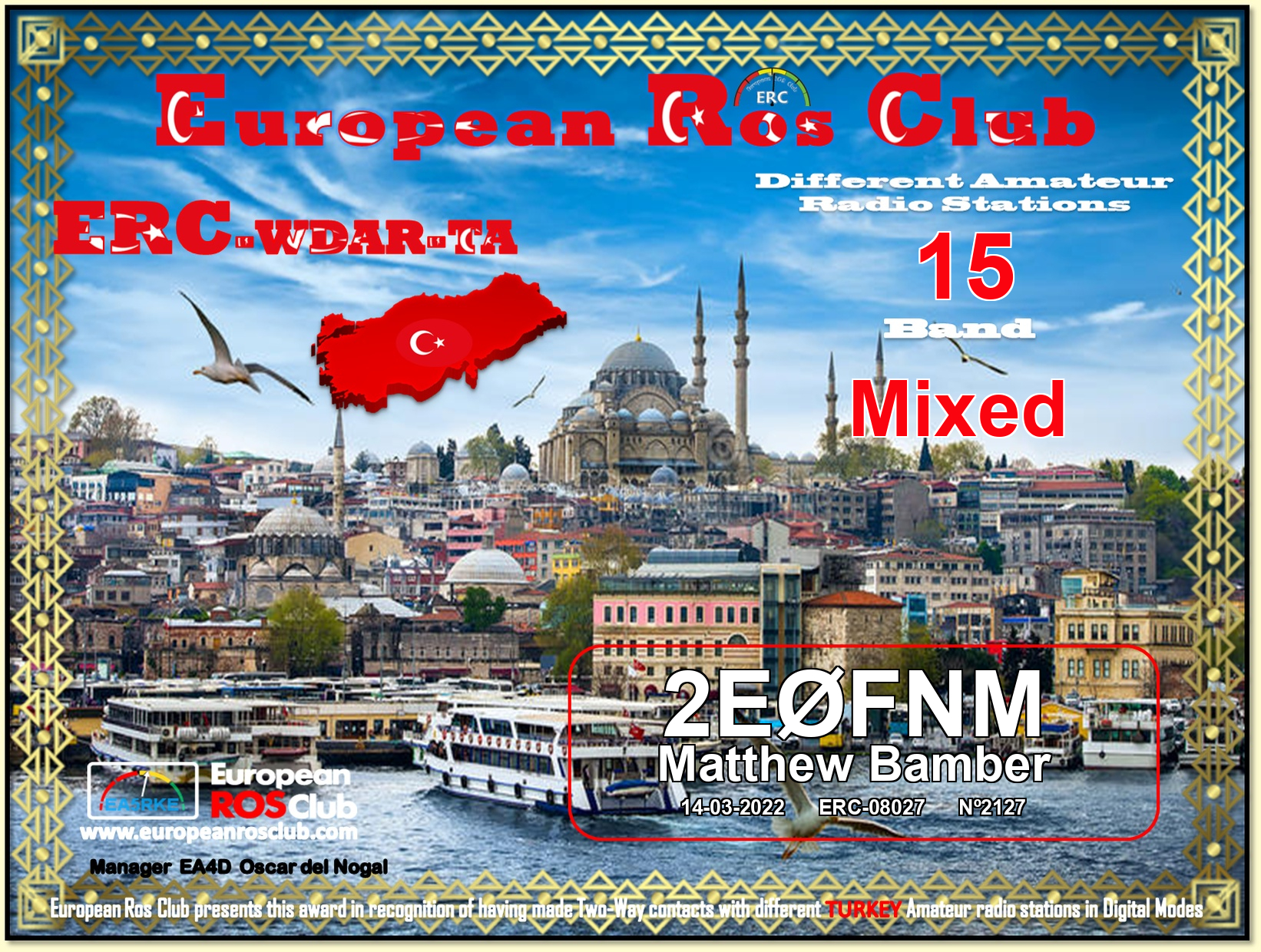 M6CEB & 2E0FNM