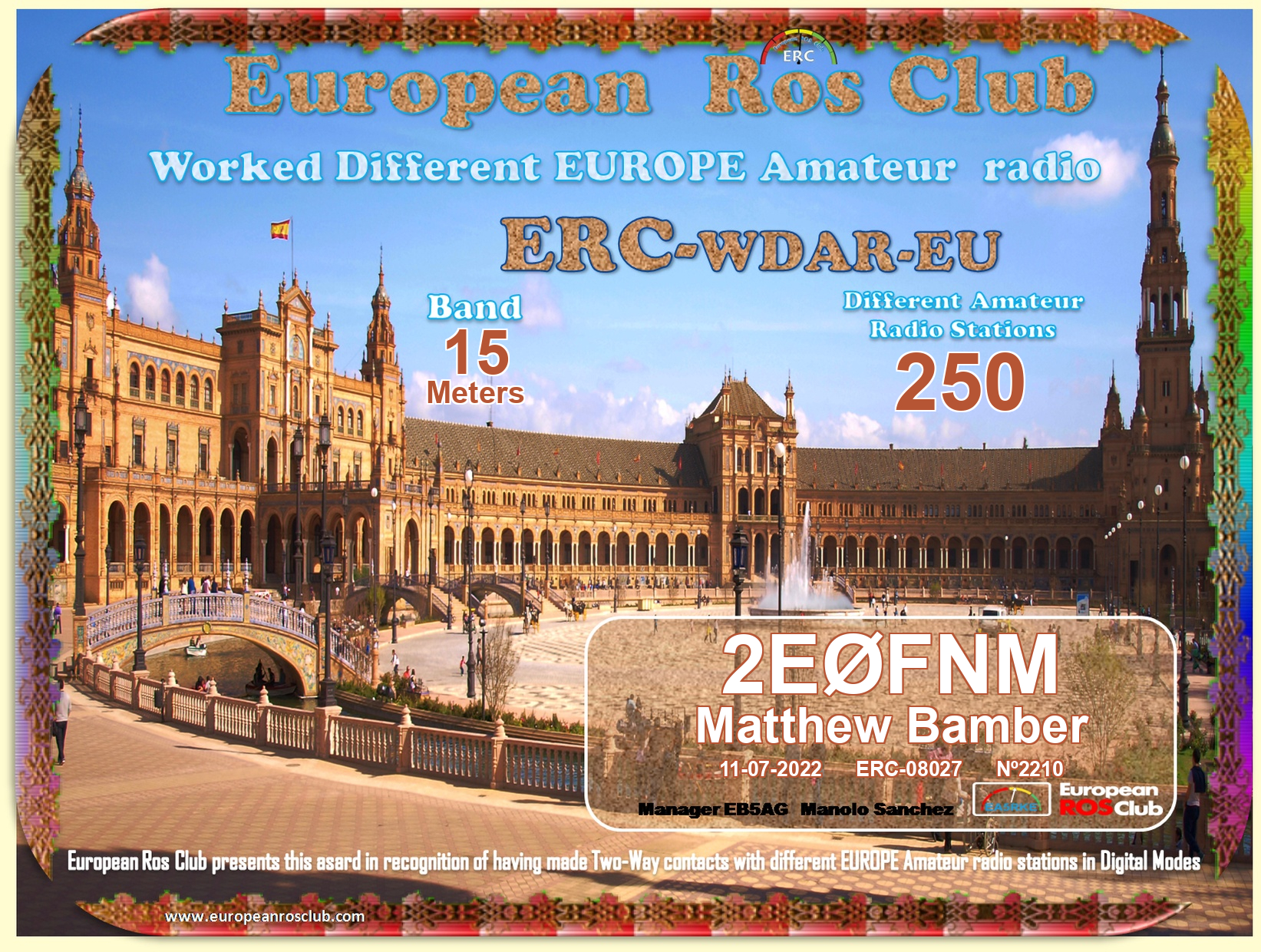 M6CEB & 2E0FNM