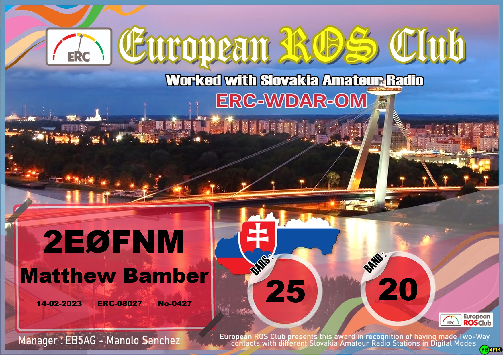 M6CEB & 2E0FNM