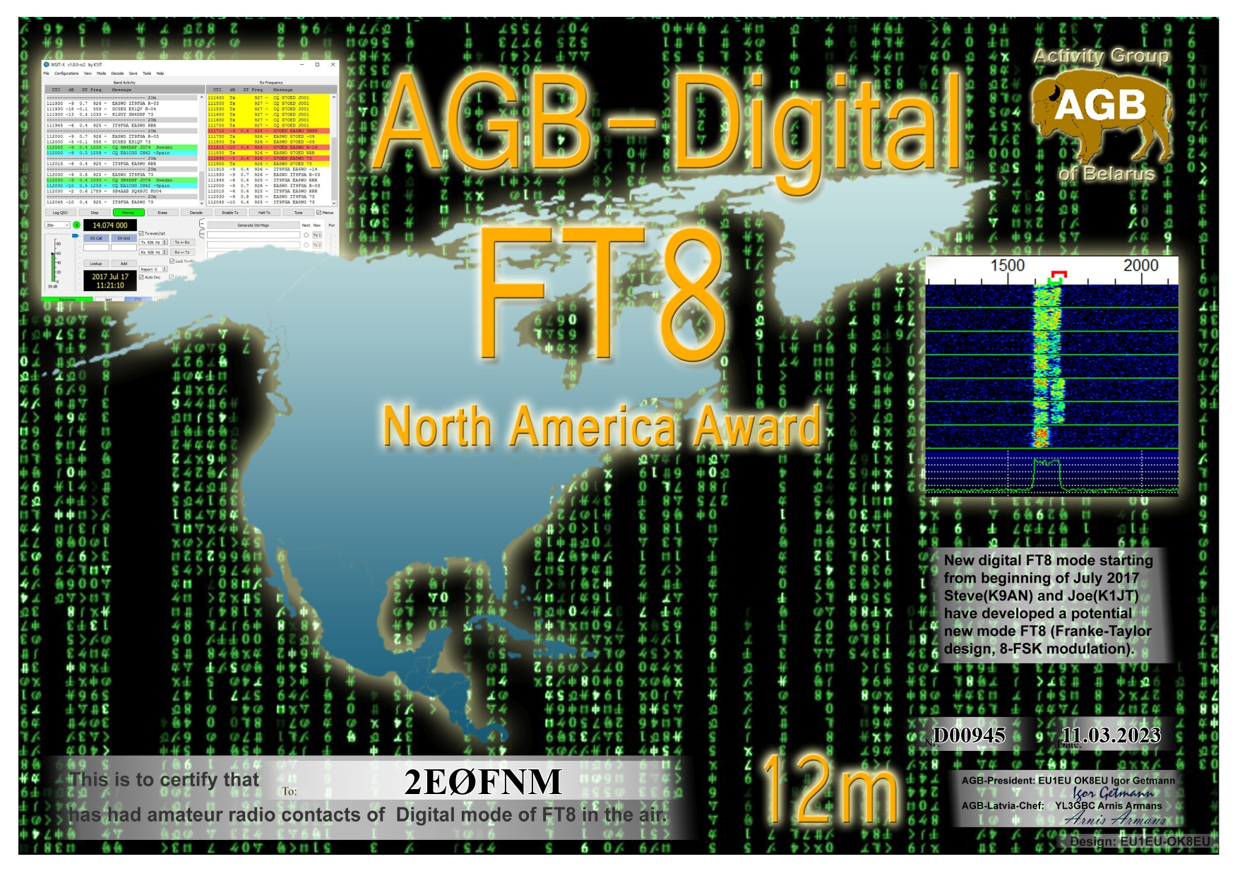 M6CEB & 2E0FNM