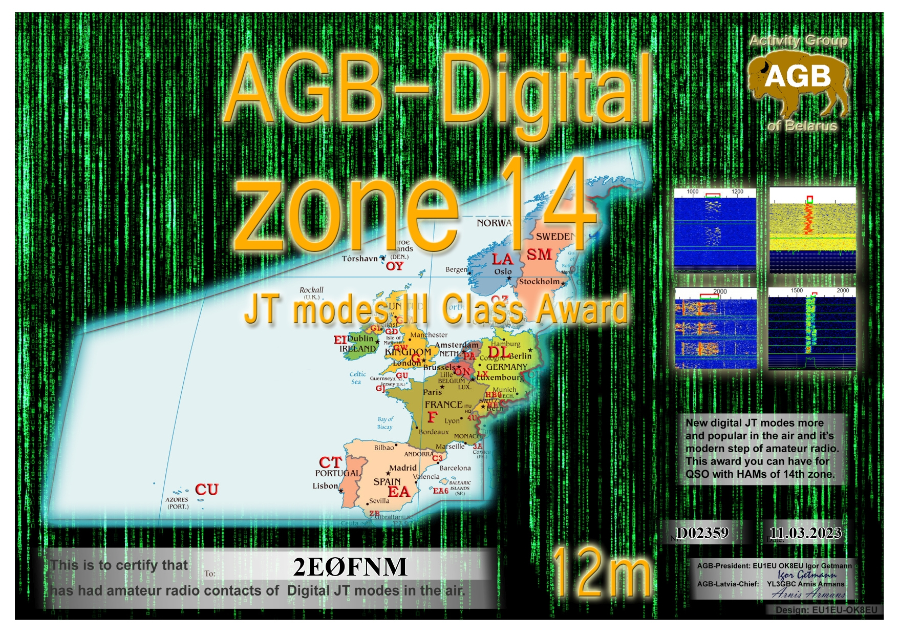 M6CEB & 2E0FNM