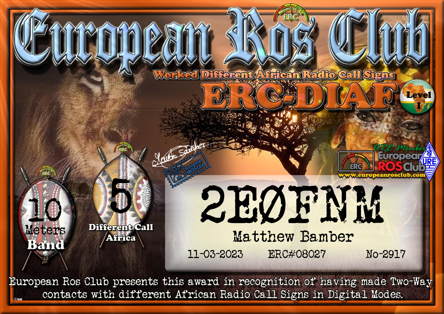 M6CEB & 2E0FNM