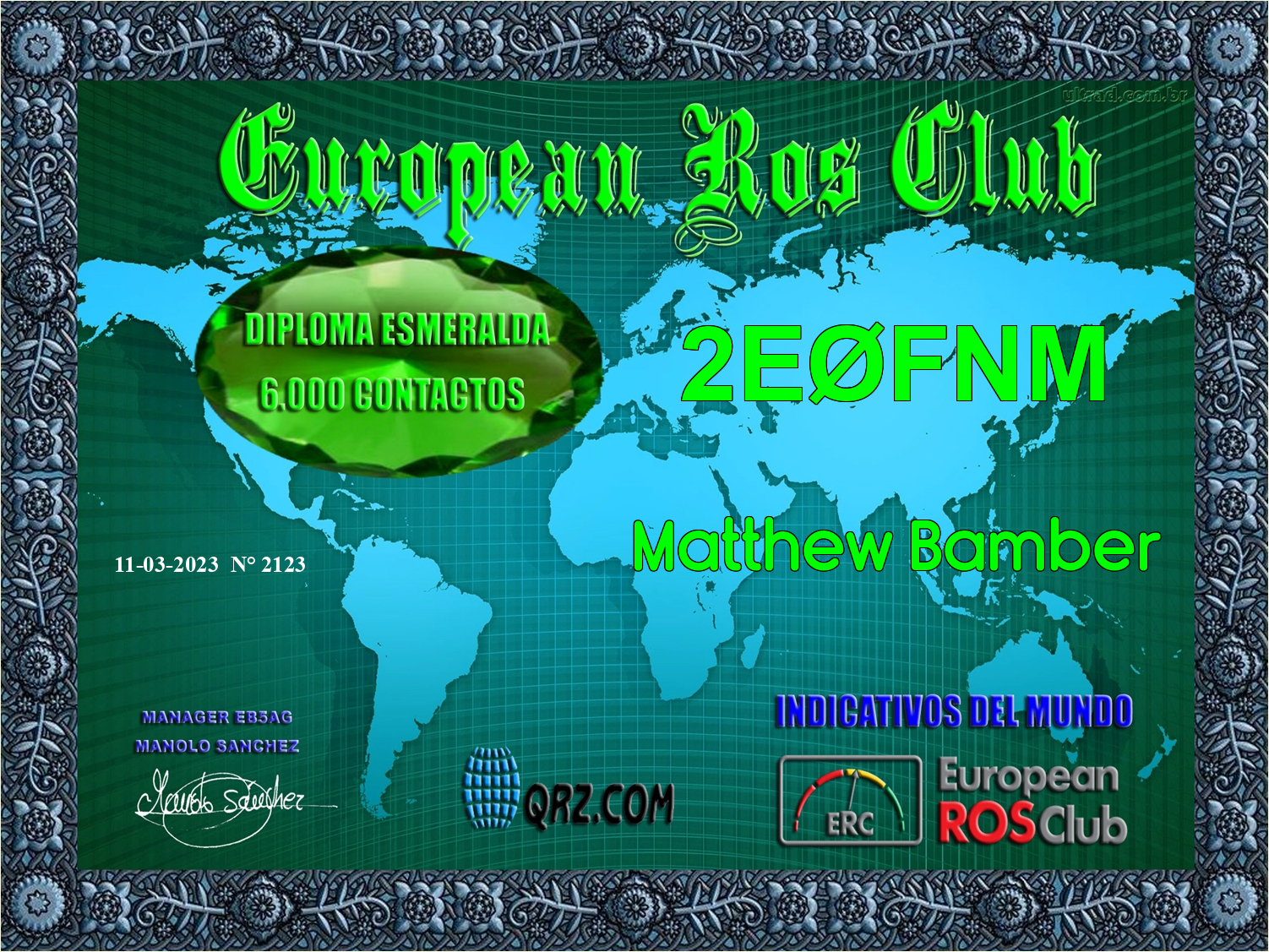 M6CEB & 2E0FNM
