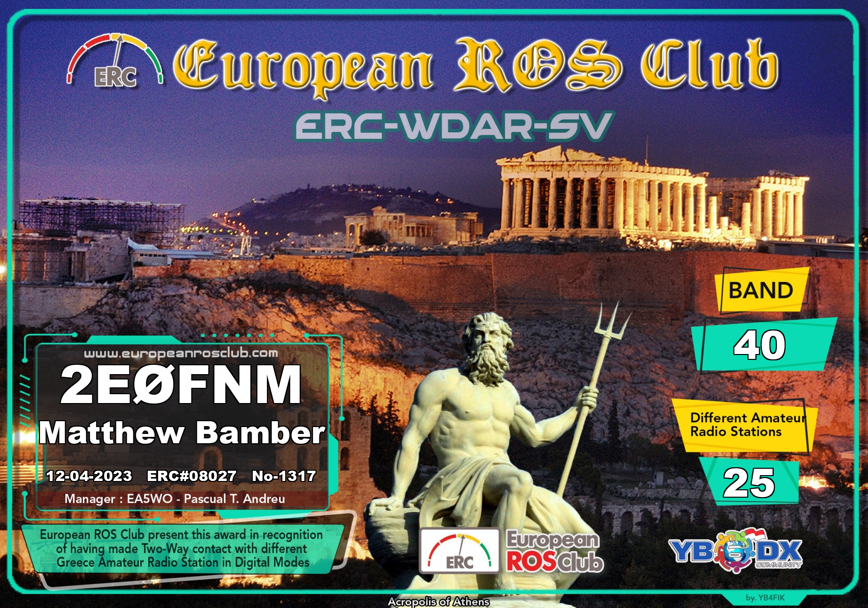 M6CEB & 2E0FNM
