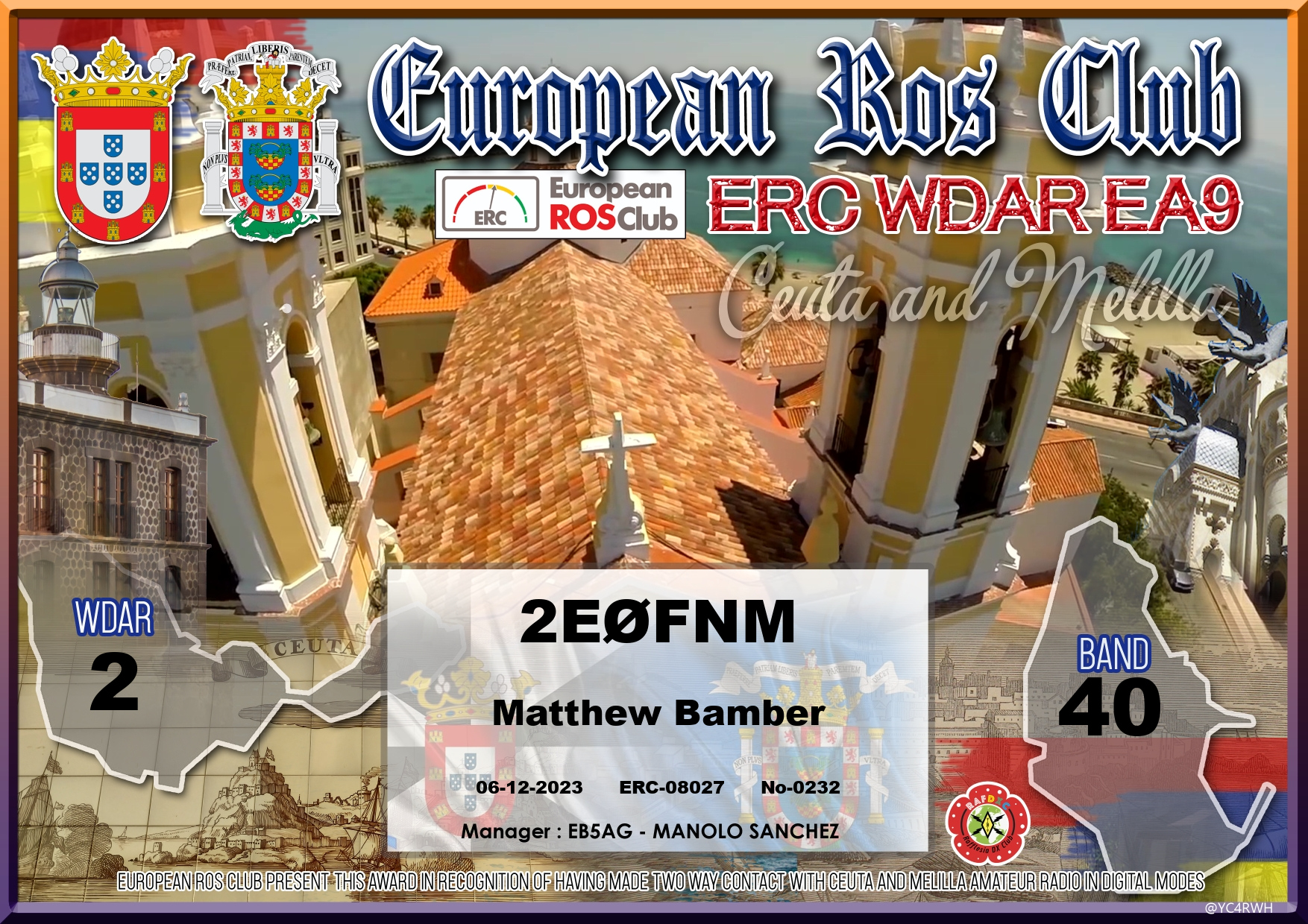 M6CEB & 2E0FNM